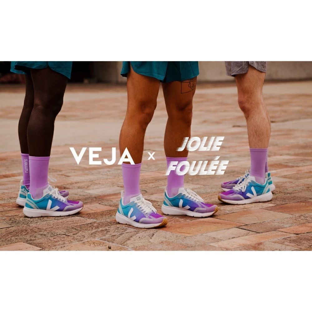 Veja Mens Jolie Foulee Condor 2 Sneakers - Jolie Foulee Degrade Size 45/US12
